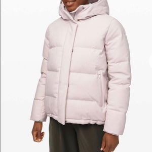 Lululemon Wunder Puff Jacket Wool Size 10